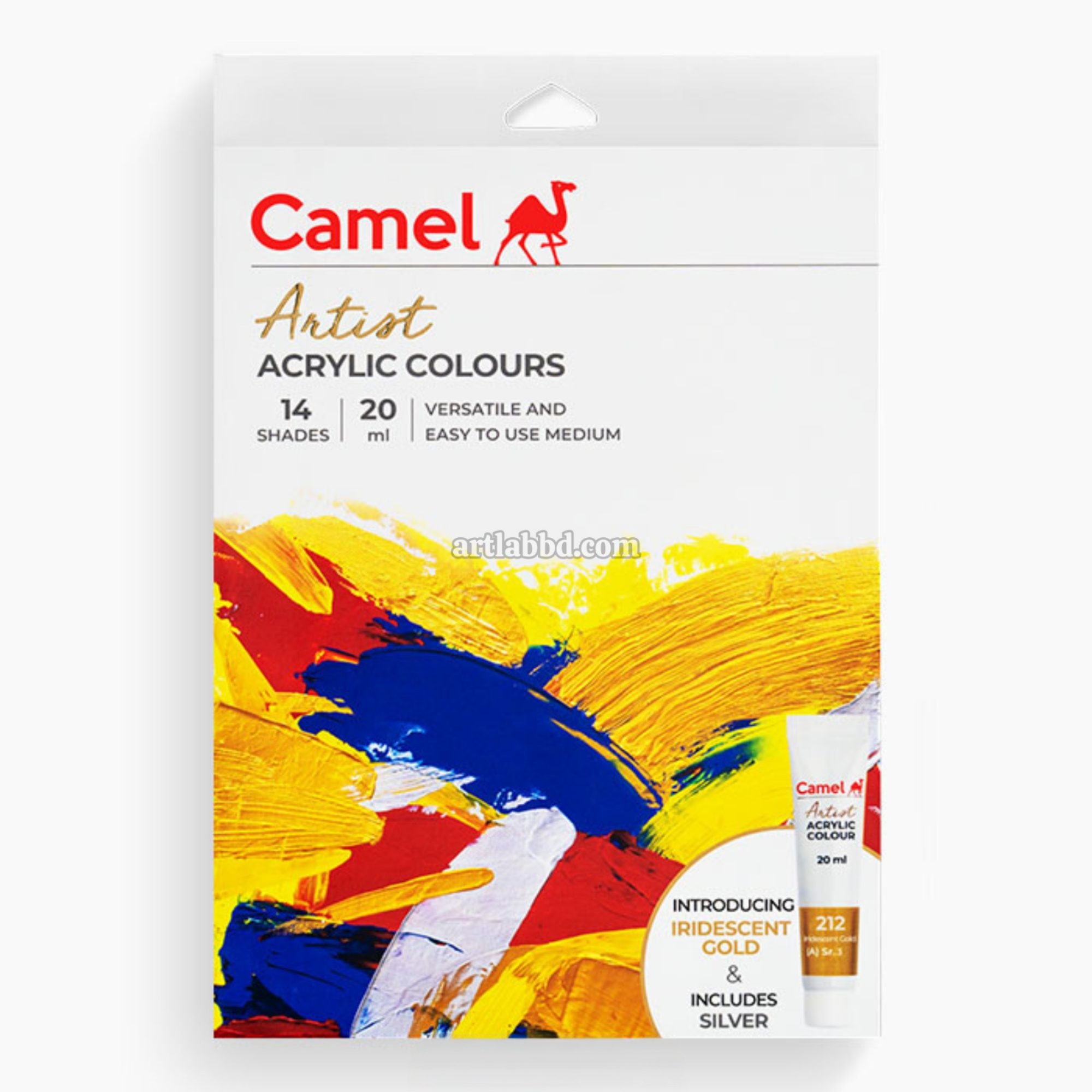 Camel Artist Acrylic Set (14pc x 20ml)