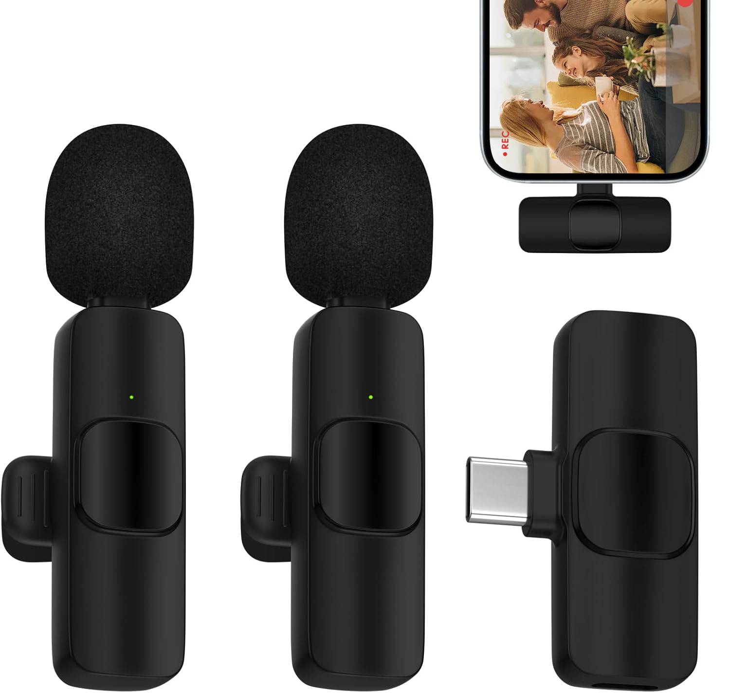 K9 Wireless Lavalier Microphone Designed for Various Audio and Video Recording Purposes
