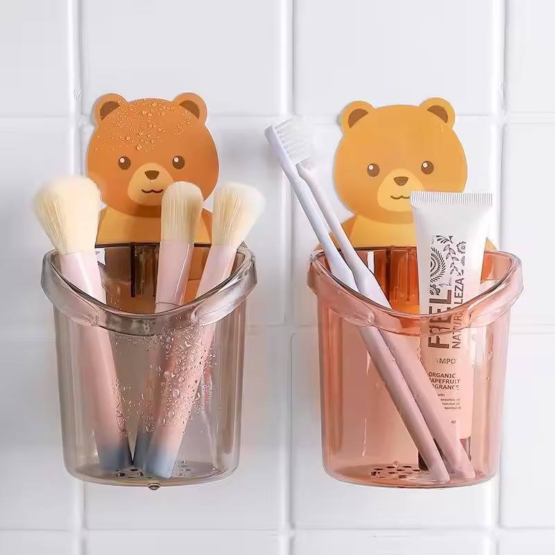 Teddy Bear Toothbrush Holder