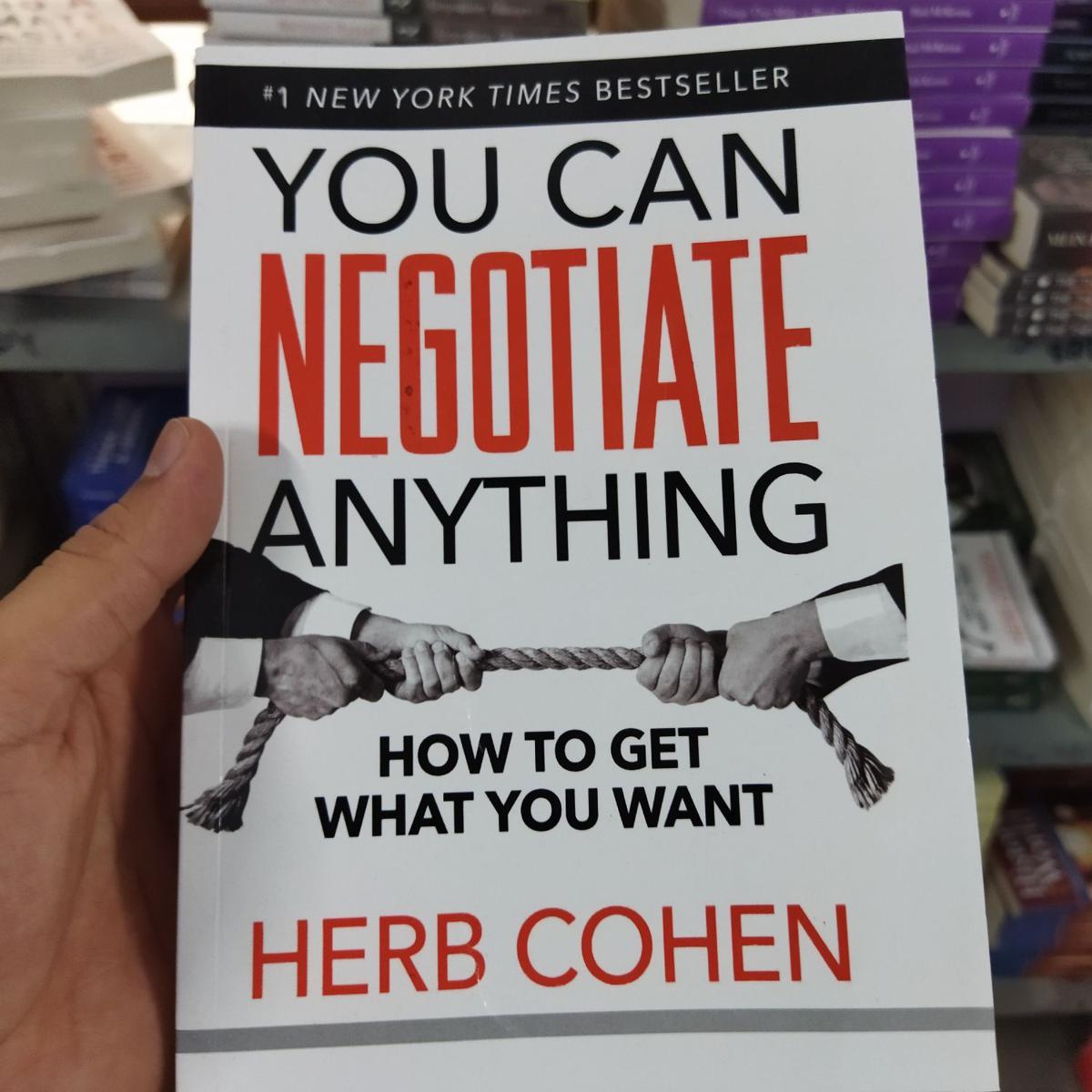 You Can Negotiate Anything by Herb Cohen