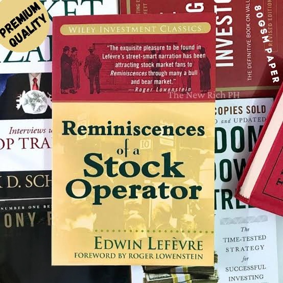 Reminiscences of a Stock Operator by Edwin Lefèvre